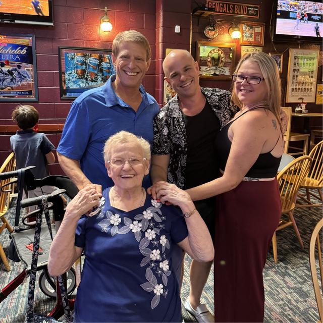 Rick Potter and family